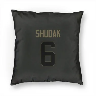 Black Tennessee Titans Caleb Shudak   Service Pillow Cover (18 X 18)