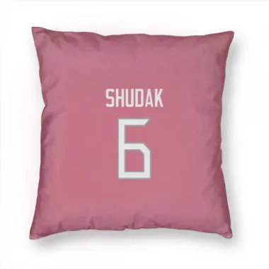 Pink Tennessee Titans Caleb Shudak   Pillow Cover (18 X 18)